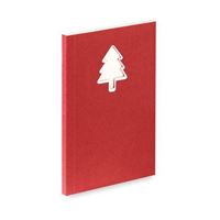 BLOC NOTES NATALIZIO IN CARTONE RICICLATO